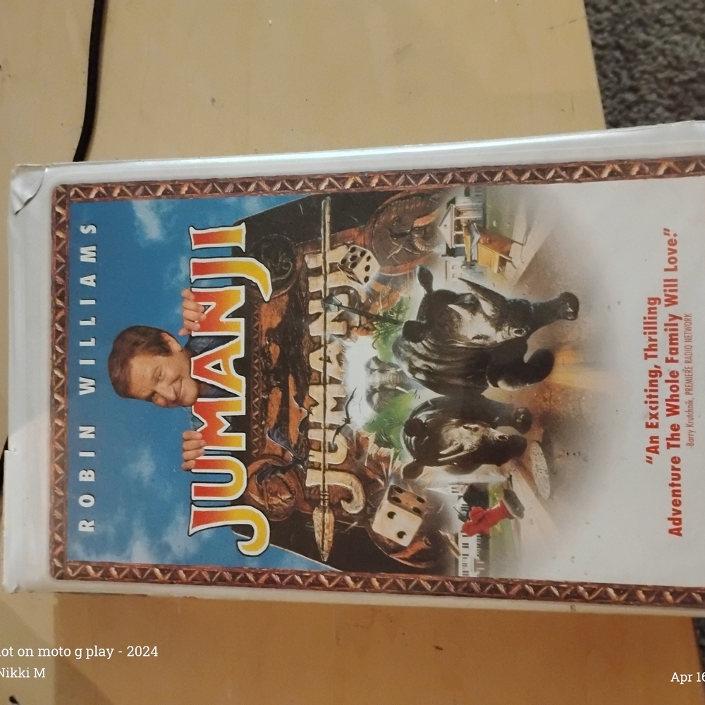 COPY - Jumanji VHS Movie